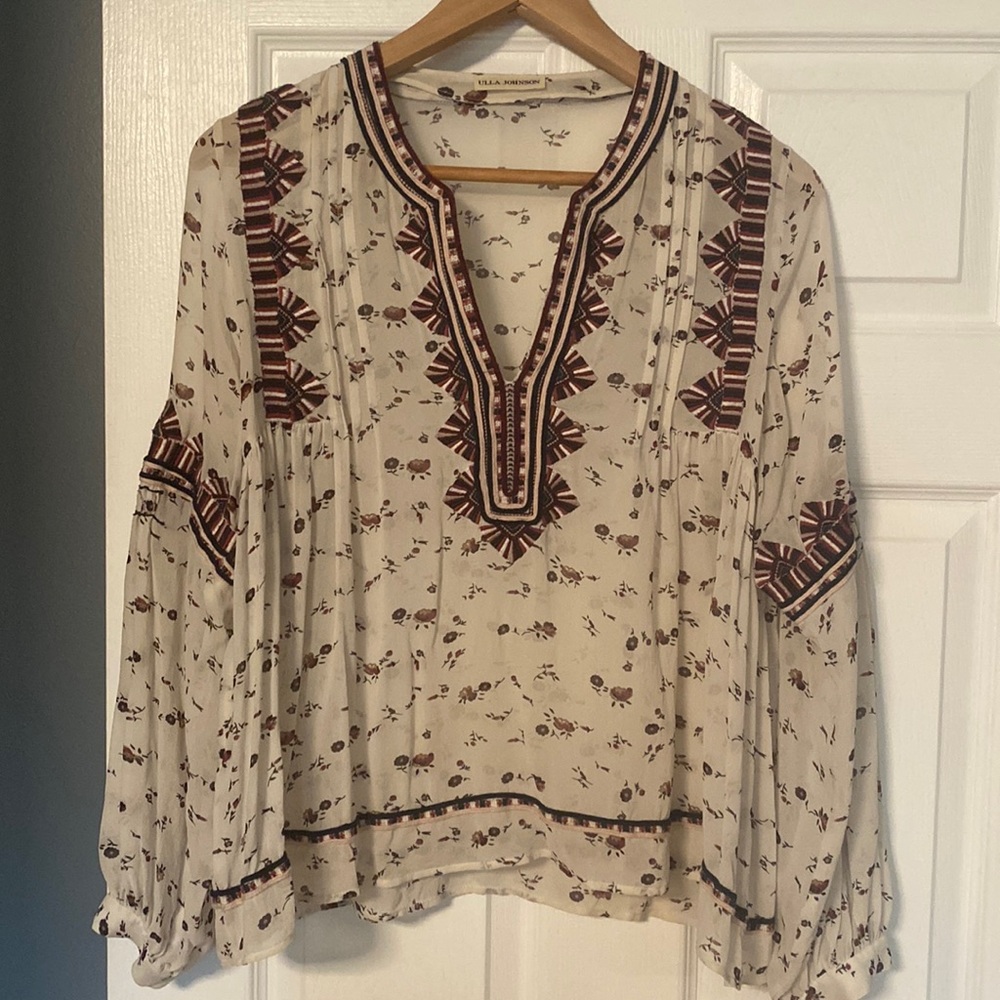 Ulla Johnson silk blouse in excellent condition